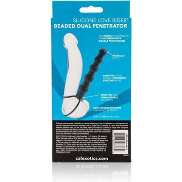 Doppio Penetratore in Silicone con Perline Love Rider Beaded
